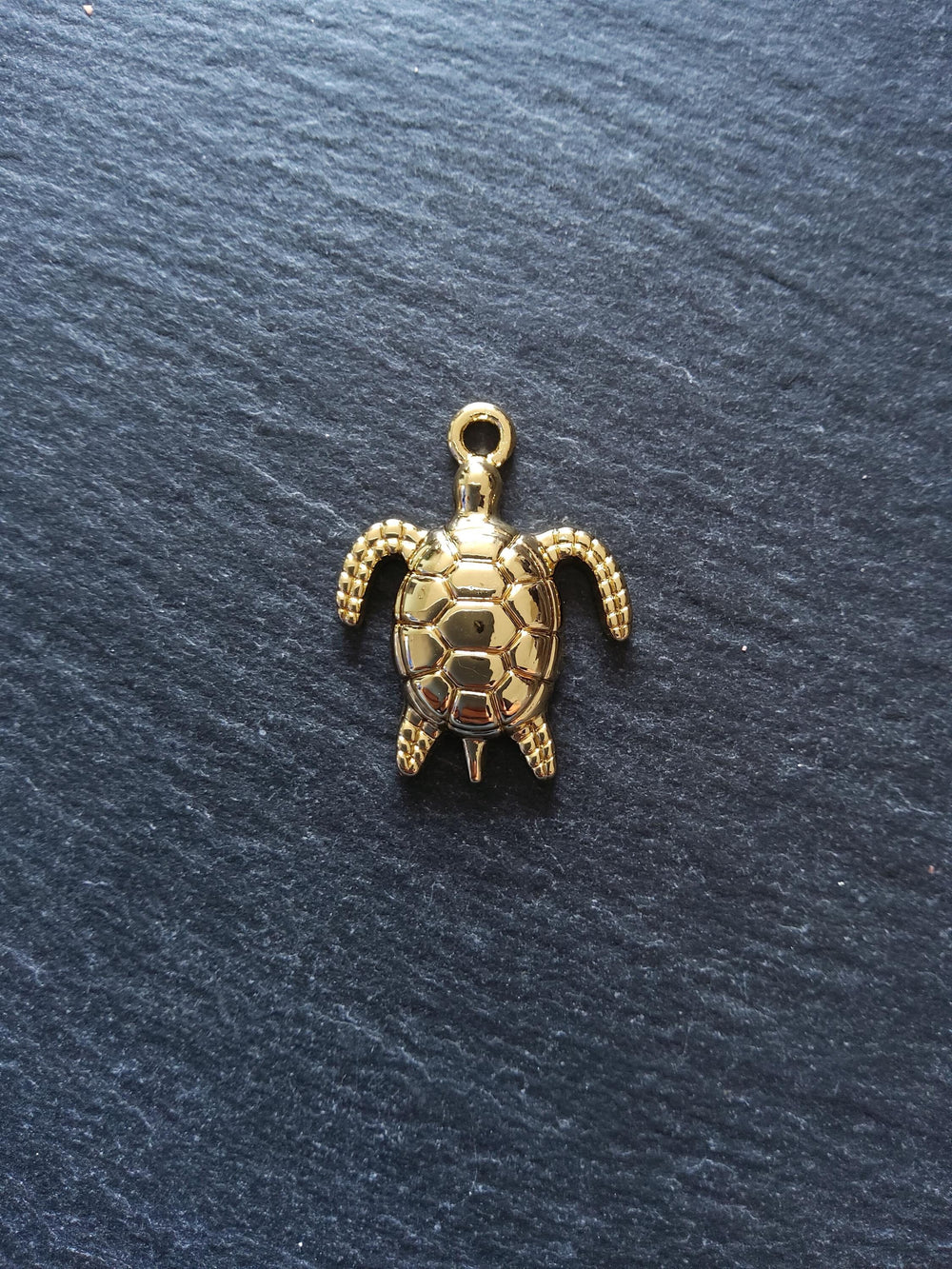 2 or 10 Real Gold Plated Sea Turtle Charms 30x24x4.5mm Nickel FREE - ContentedCatz