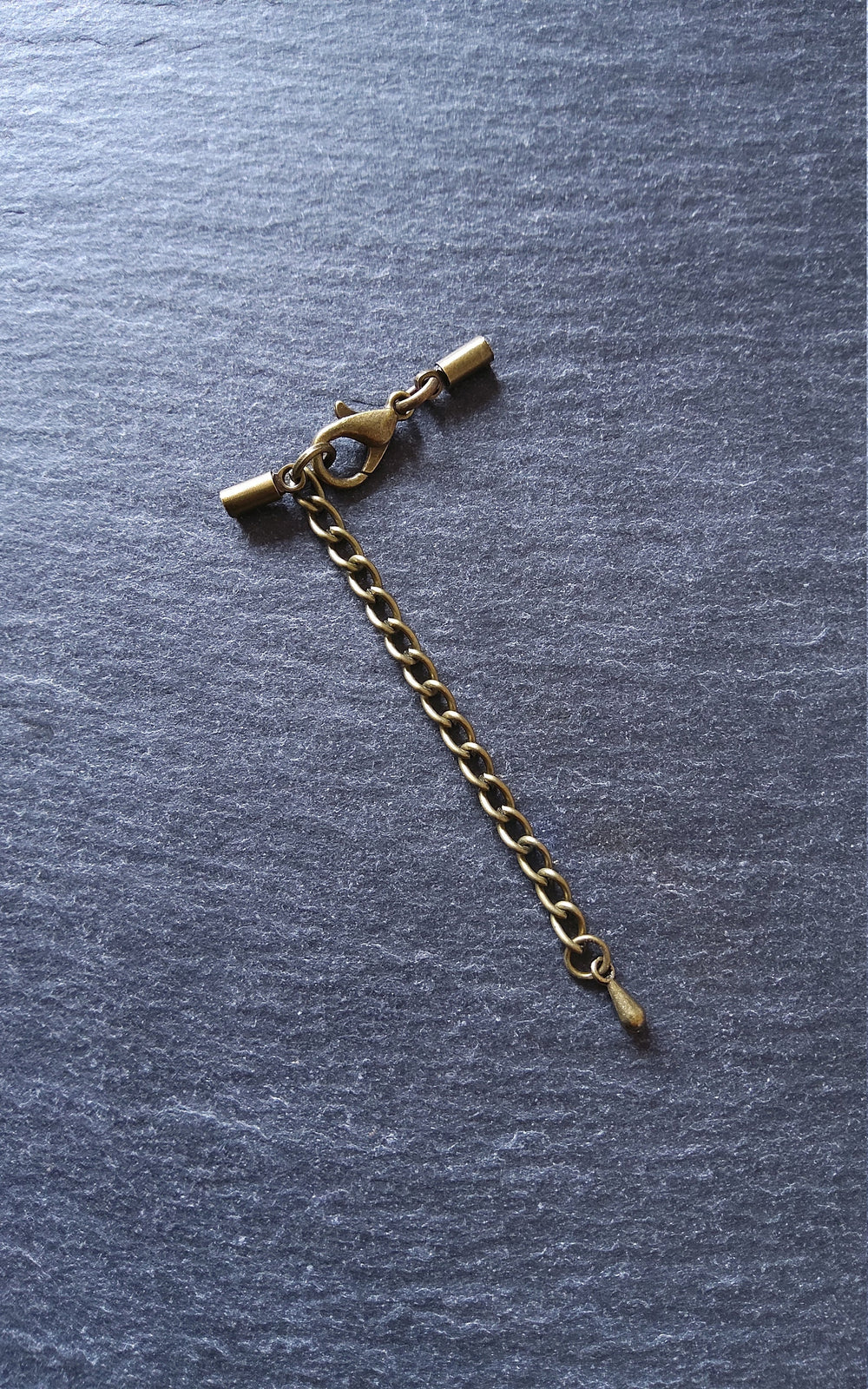 Antique Bronze End Cap Sets for 1.5mm Cord (2mm end caps)