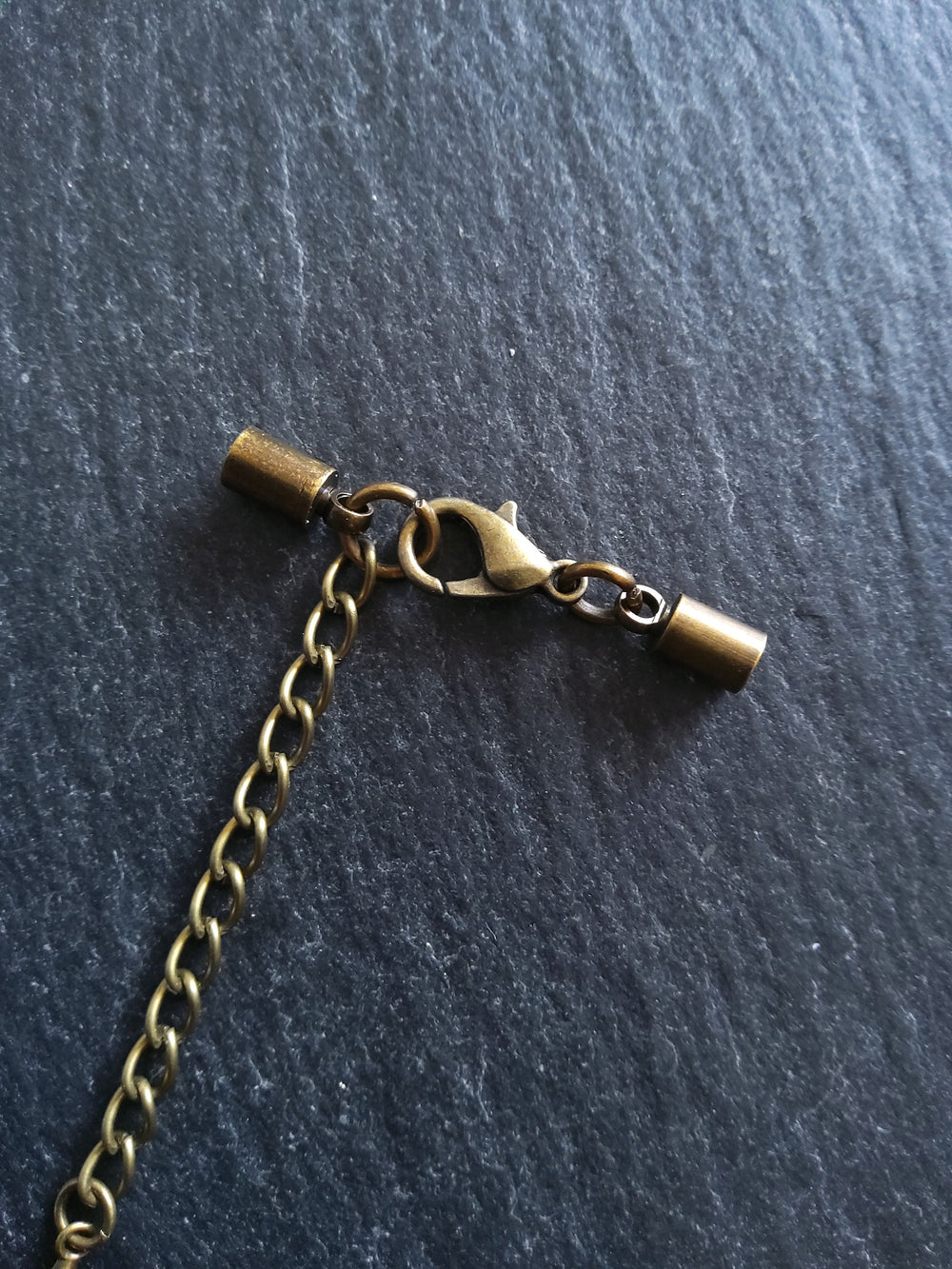 Antique Bronze End Cap Sets for 3mm Cord (3.5mm end caps)