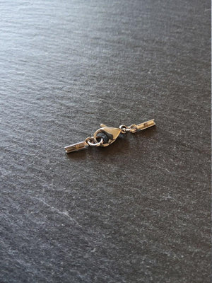 Stainless Steel Folding Crimp End Sets for 0.5mm to 1mm Cord Necklaces