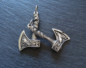 Axe Pendant Solid Stainless Steel 46x24x5mm