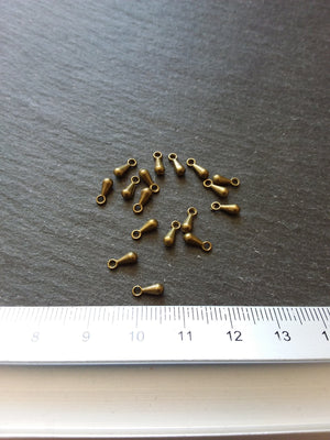 50 Extender Chain Drops in Antique Bronze, Gunmetal, Antique Silver Tone, Copper, Rose Gold,  Gold Plated or Bright Silver Plated 7x3mm