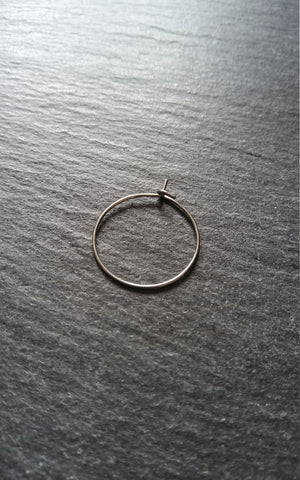 10 or 50 Stainless Steel Hoops Open Hook 23x20mm