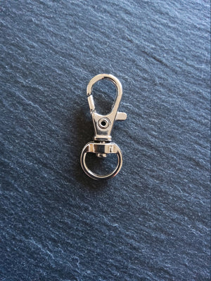 10 or 50 Swivel Lobster Clasps Antique Silver Tone for Lanyards, Purse Straps & Keyrings 30x11x6mm