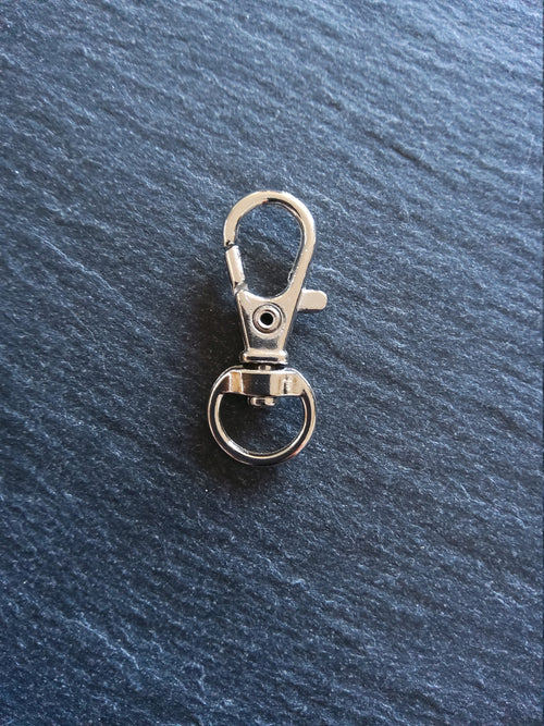 10 or 50 Swivel Lobster Clasps Antique Silver Tone for Lanyards, Purse Straps & Keyrings 30x11x6mm