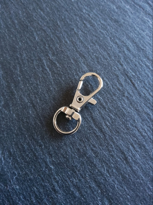 10 or 50 Swivel Lobster Clasps Antique Silver Tone for Lanyards, Purse Straps & Keyrings 30x11x6mm