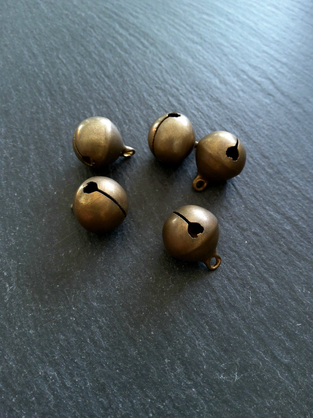 4 or 20 Large Antique Bronze Tone Brass 20mm Bells Bell Charms 24x20mm