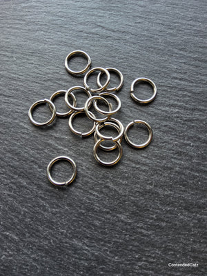 20 or 100 Stainless Steel 14mm Jump Rings Strong 1.8mm (13 gauge) Inner Diameter: 10.4mm