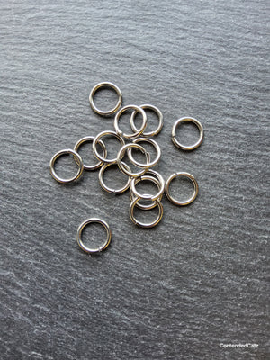 20 or 100 Stainless Steel 14mm Jump Rings Strong 1.8mm (13 gauge) Inner Diameter: 10.4mm