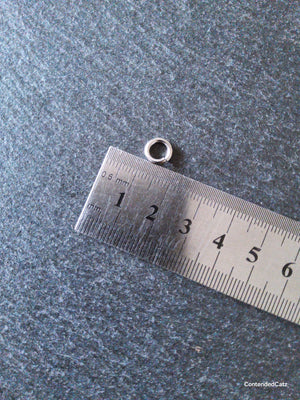 40 or 200 Stainless Steel 8mm Jump Rings 1.5mm (15 gauge) Hole: 5mm