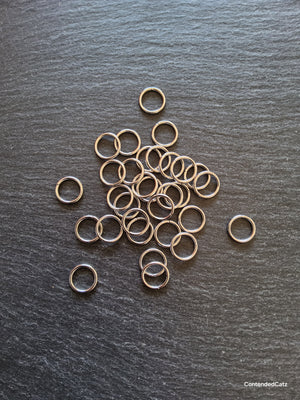 60 or 300 Stainless Steel 12mm Jump Rings Strong 1.5mm (16 gauge) Hole: 9mm