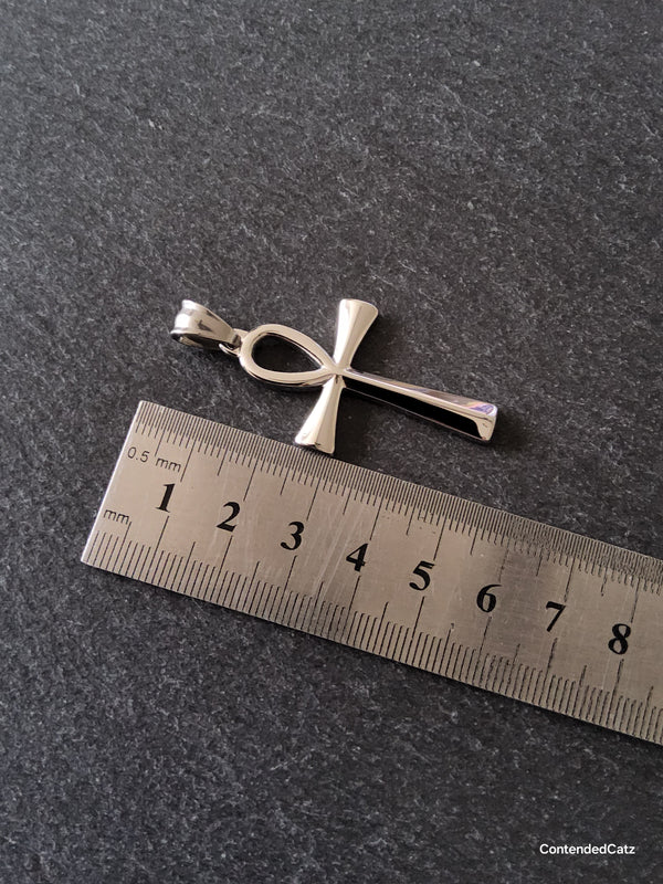 Ankh Pendant Stainless Steel 44.5x25mm