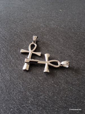 Ankh Pendant Stainless Steel 44.5x25mm