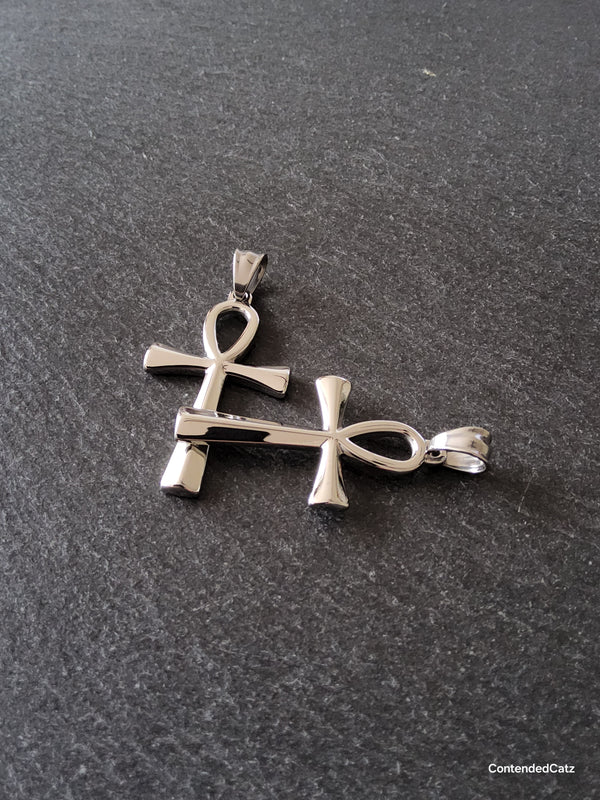 Ankh Pendant Stainless Steel 44.5x25mm