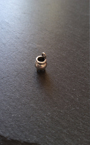 6 or 30 Cauldron Charms Antique Silver Tone 12x8x8mm - ContentedCatz