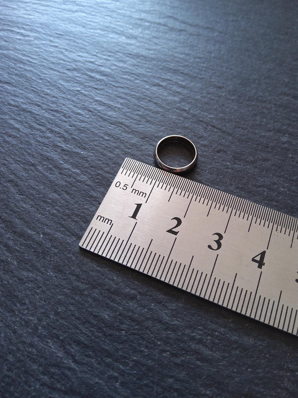 4 or 20 Stainless Steel 12mm CLOSED Jump Rings Strong 12x1x2.5mm - ContentedCatz