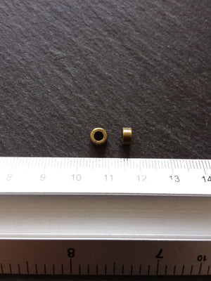 40 or 200 Antique Bronze Tone 6mm Plain Spacer Beads 6x3mm Hole: 2.8mm