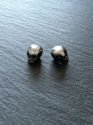 1 or 5 Stainless Steel Skull Beads 11x8x10mm Hole: 2.5mm