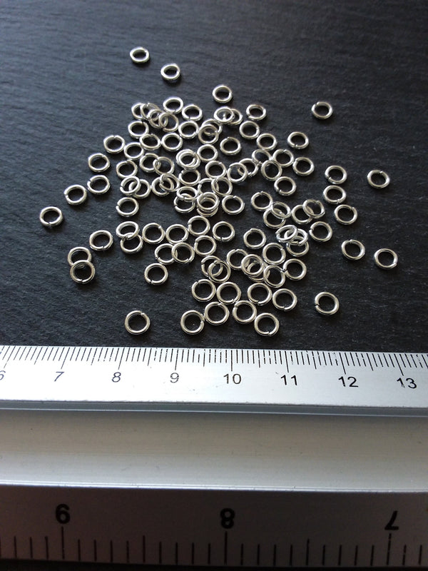 Silver, Plated, Curved, Spacer, Beads, Tubes, Round, Long, Hollow, Metal, Tube, 30mm, 1 inch
