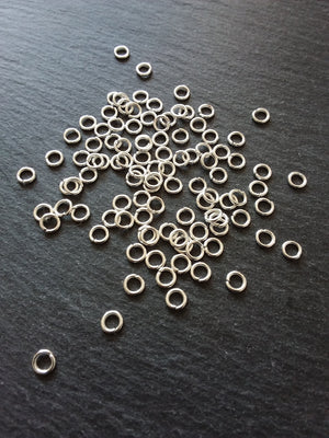 Silver, Plated, Curved, Spacer, Beads, Tubes, Round, Long, Hollow, Metal, Tube, 30mm, 1 inch