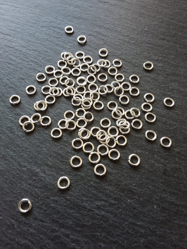 Silver, Plated, Curved, Spacer, Beads, Tubes, Round, Long, Hollow, Metal, Tube, 30mm, 1 inch