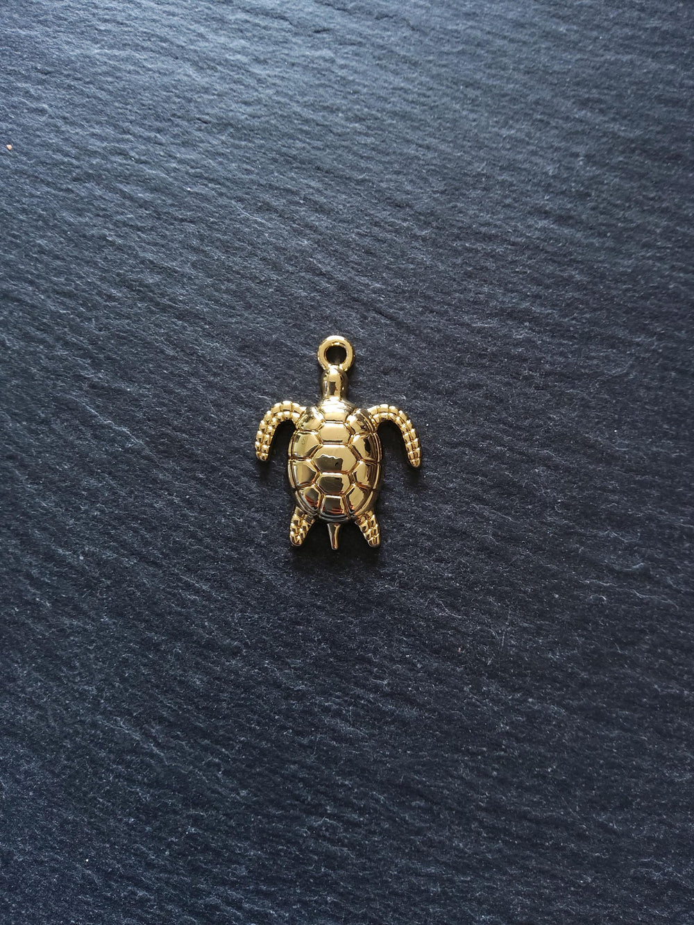 2 or 10 Real Gold Plated Sea Turtle Charms 30x24x4.5mm Nickel FREE - ContentedCatz