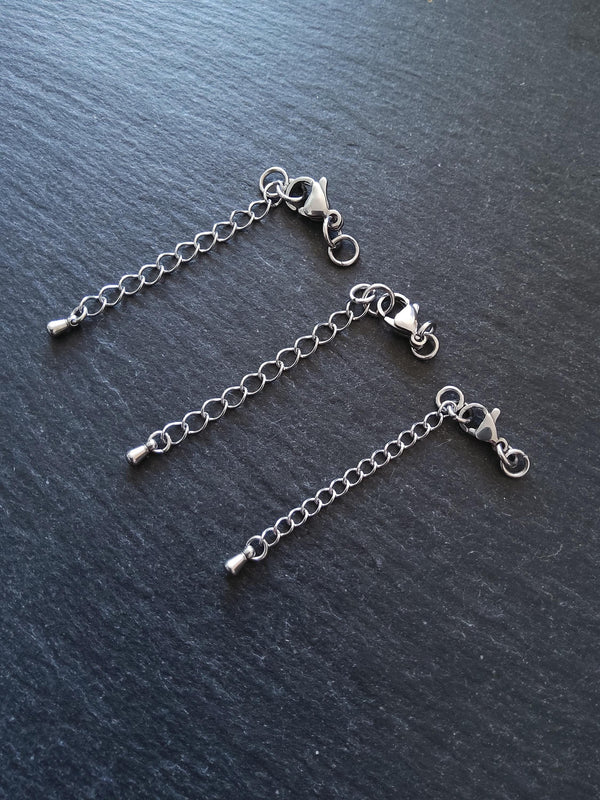 5 Stainless Steel Clasp Sets for Making Necklaces & Bracelets