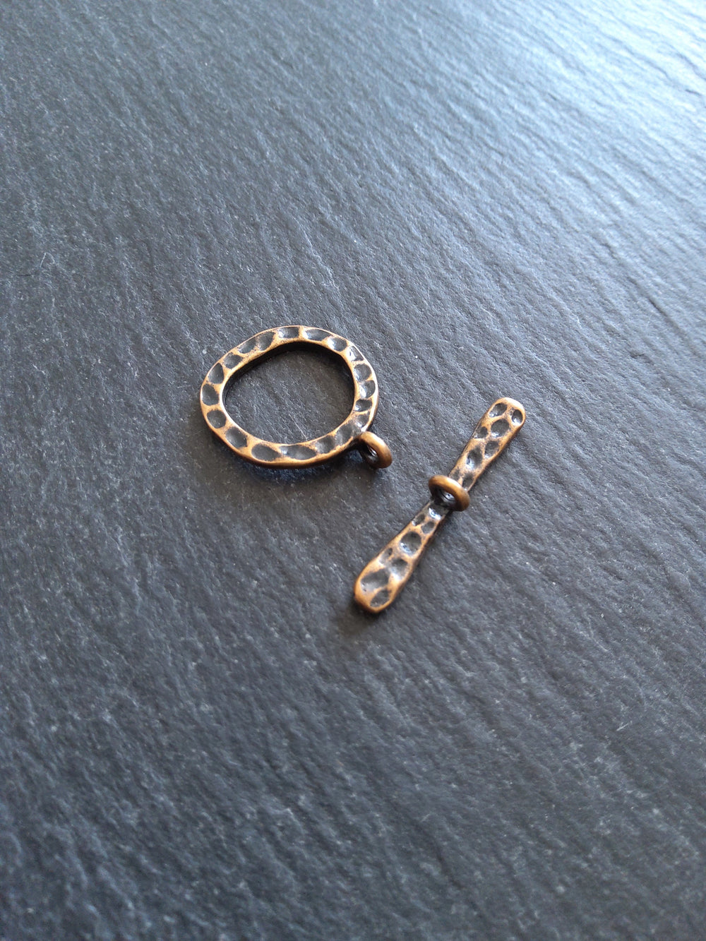 4 or 20 Sets of Antique Copper Metal Alloy Toggle Clasps 21x16mm