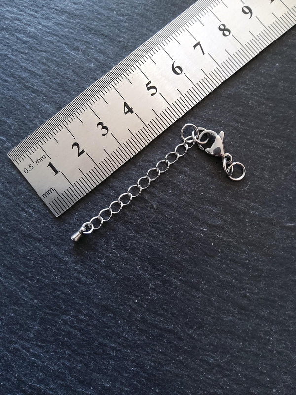 5 Stainless Steel Clasp Sets for Making Necklaces & Bracelets
