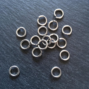 20 or 100 Stainless Steel 10mm Jump Rings Strong 1.6mm (14 gauge) Internal Diameter: 7mm