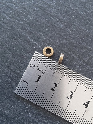 60 or 300 Antique Bronze Tone 6mm Plain Spacer Beads 6x1.7mm Hole: 3.2mm