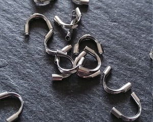 316 Surgical Stainless Steel Wire Guardians 6.5x5x1.5mm, Hole: 0.7mm