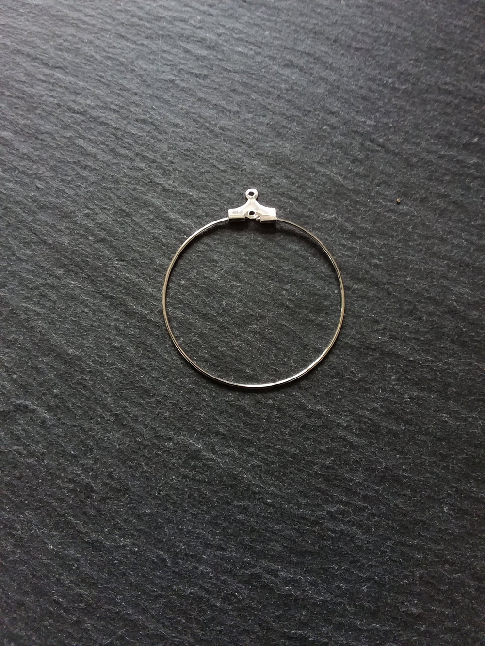 6 or 30 Stainless Steel 26mm Earring Hoops 26x29mm - ContentedCatz