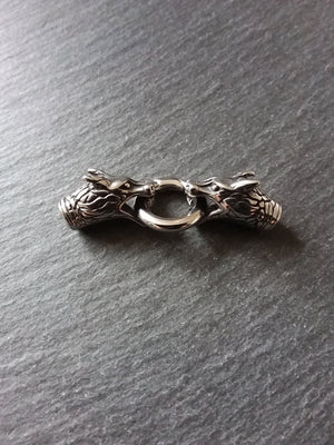 Stainless Steel Dragon End Cap Connector Set for 5mm Cord (5.5mm end caps)