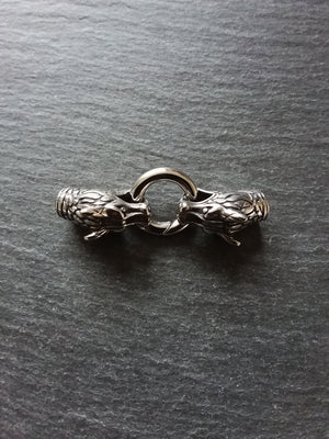 Stainless Steel Dragon End Cap Connector Set for 5mm Cord (5.5mm end caps)