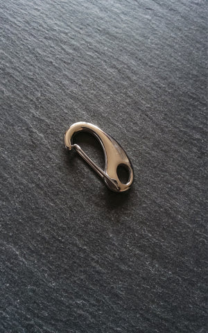 1 or 5 Stainless Steel 25mm Push Gate Clasps 25.5x12.5x6mm
