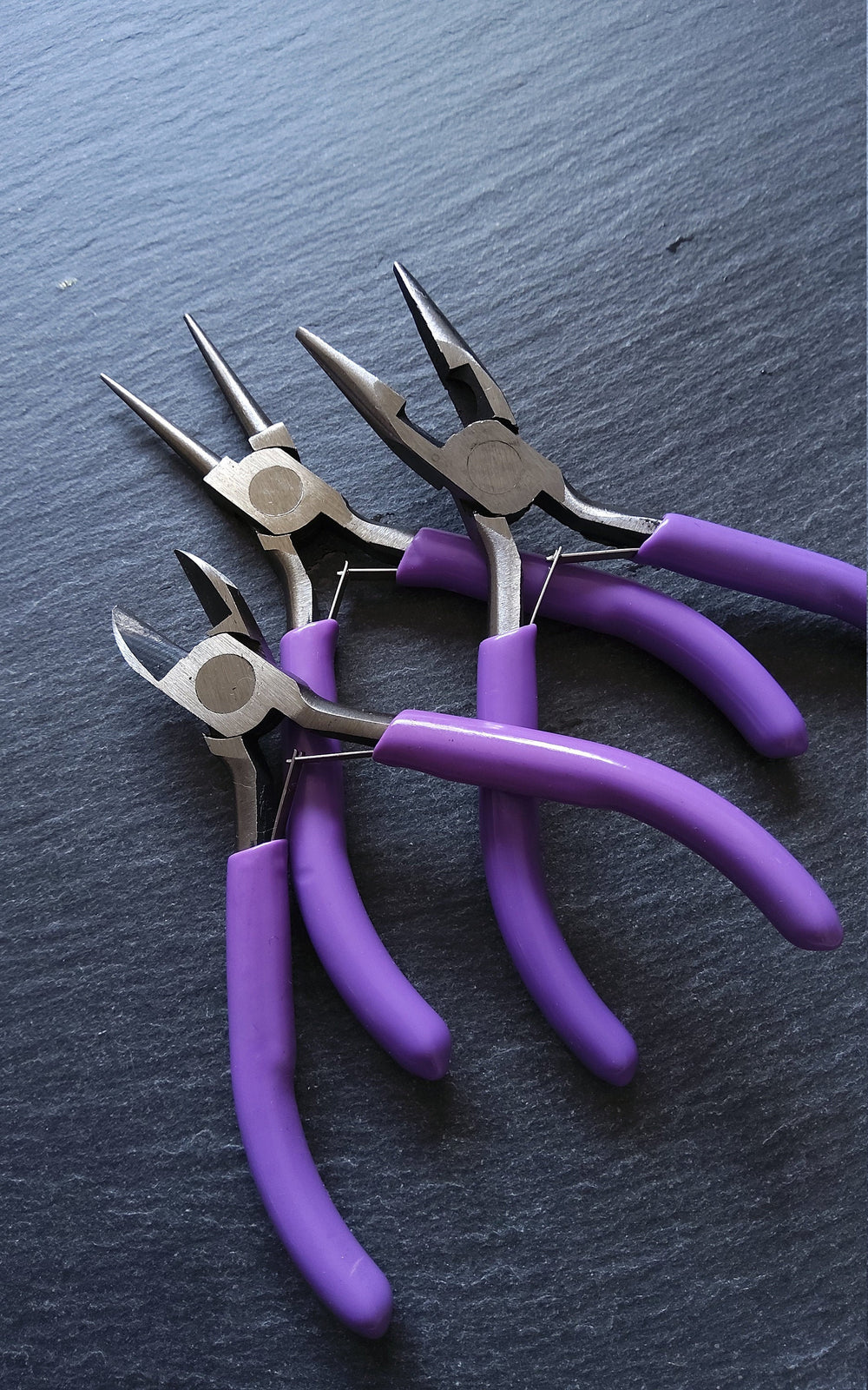 Jewellery Pliers Chain Nose, Round Nose & Side Cutter Pliers 12cm Long