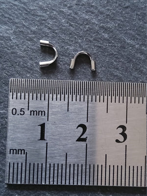 316 Surgical Stainless Steel Wire Guardians 6.5x5x1.5mm, Hole: 0.7mm