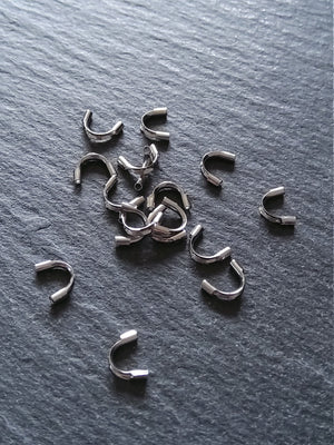 316 Surgical Stainless Steel Wire Guardians 6.5x5x1.5mm, Hole: 0.7mm