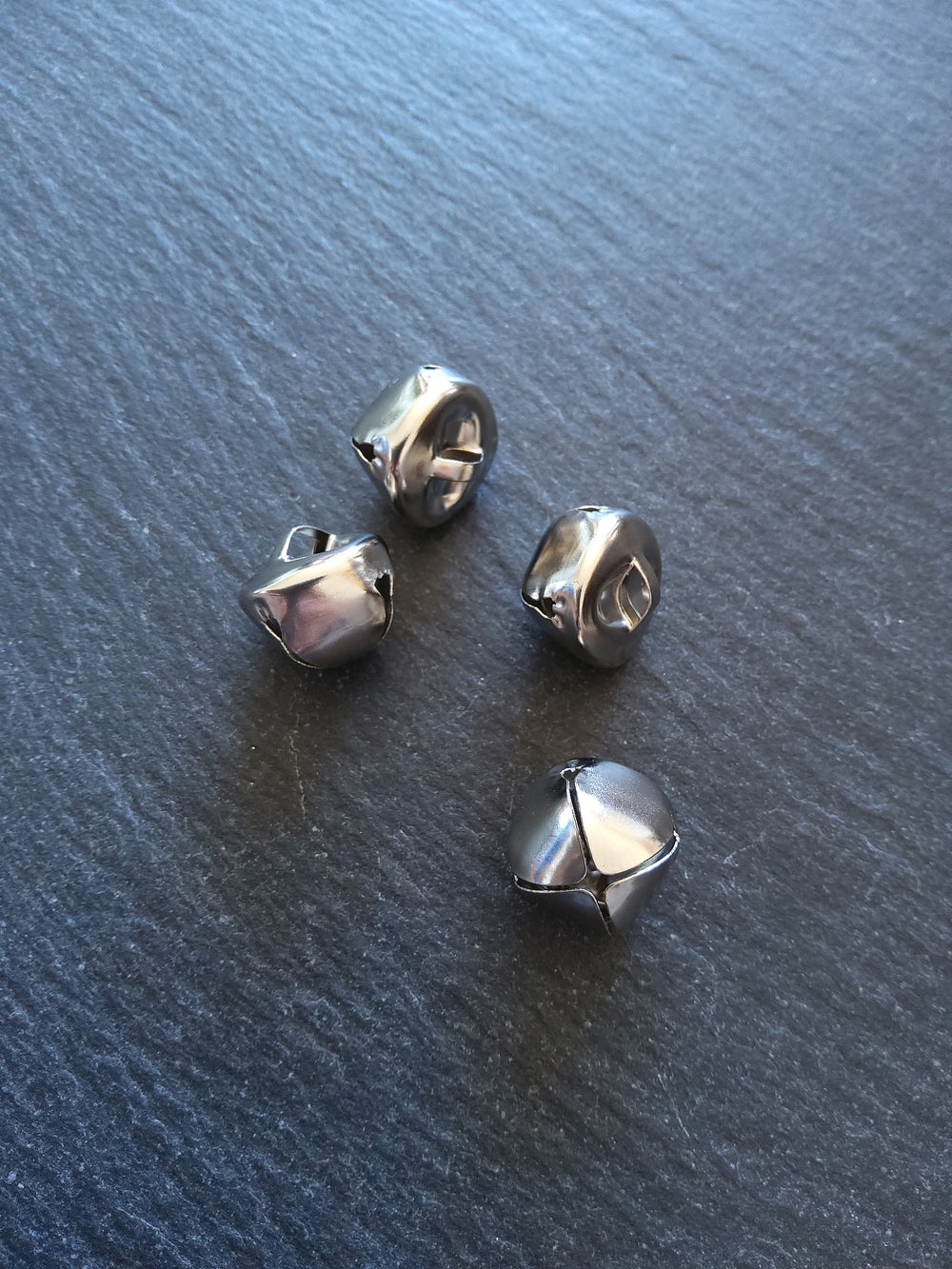 10 or 50 Silver Tone 15mm Bells Bell Charms 15x15mm
