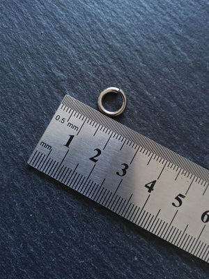 20 or 100 Stainless Steel 10mm Jump Rings Strong 1.8mm (15 gauge) Hole Size: 6.4mm