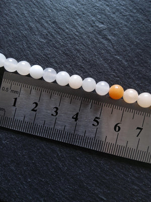 6.5mm Natural Pink Aventurine Round Beads Undyed Full 15 Inch Strand