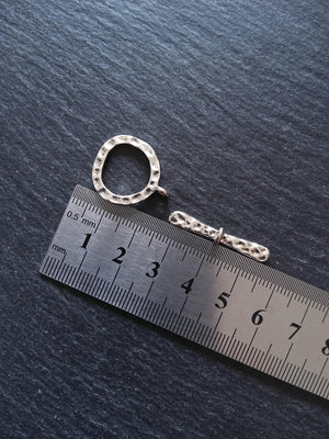 4 or 20 Sets of Antique Silver Metal Alloy Toggle Clasps 23x19mm