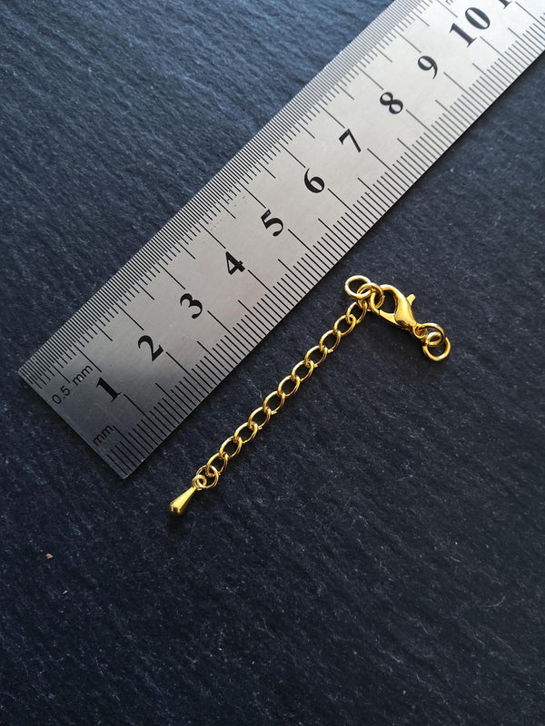 5 or 25 Alloy Clasp Sets for Making Necklaces & Bracelets - Various Colours