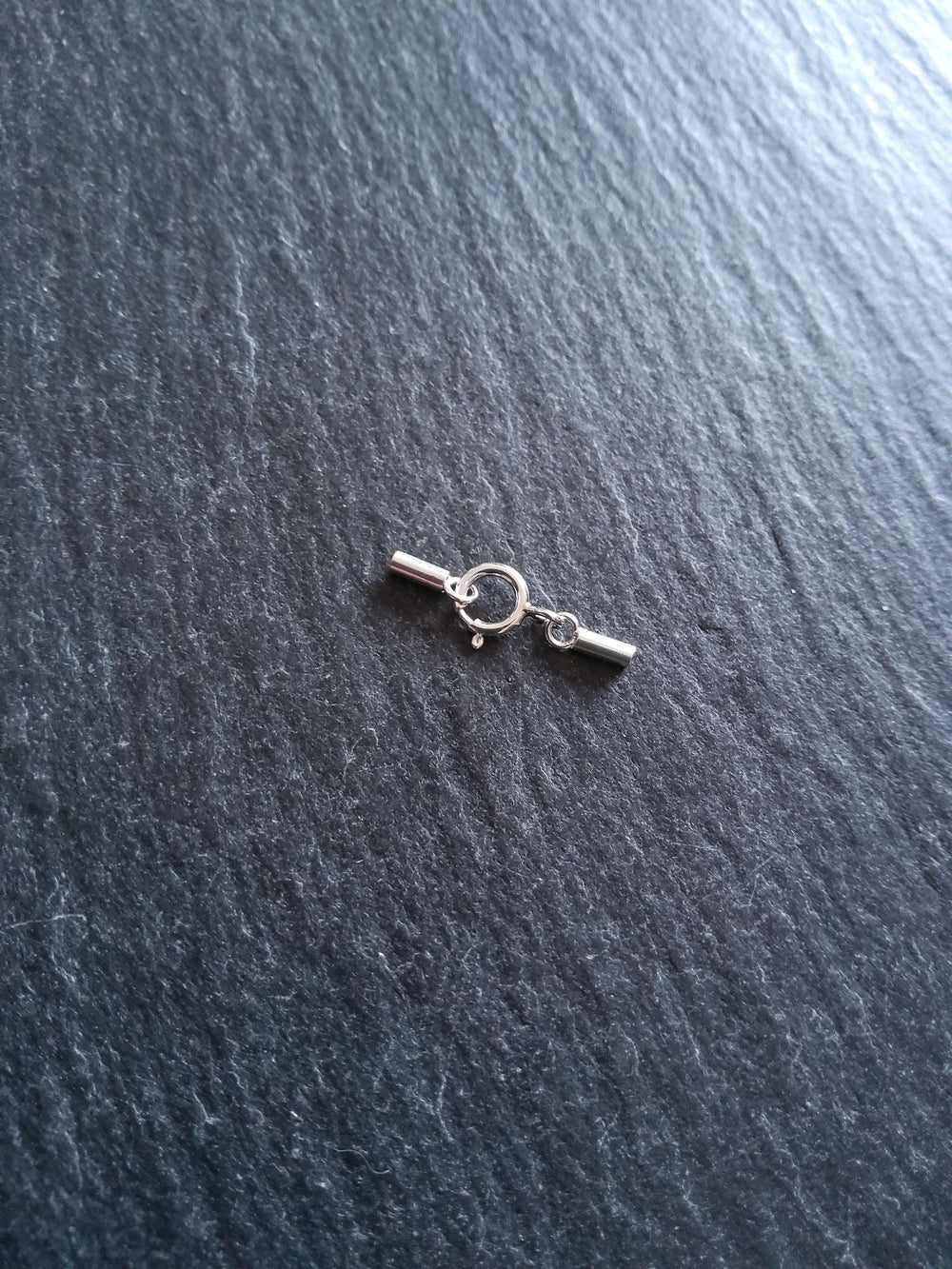 Genuine Solid Sterling Silver Cap Set for 0.5mm Cord (1mm end caps)