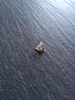 6mm (1/4") Wide Ribbon Crimp Ends 6x8mm Findings Crimps in Gold, Silver, Antique Silver, Rose Gold, Bronze or Copper