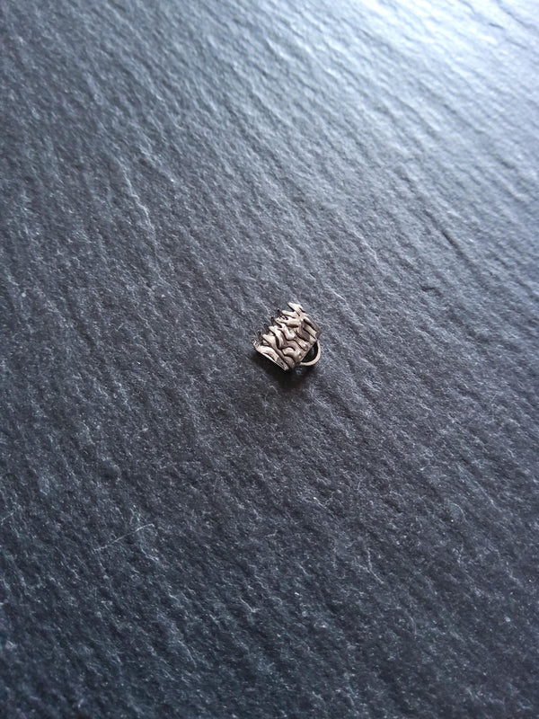 6mm (1/4") Wide Ribbon Crimp Ends 6x8mm Findings Crimps in Gold, Silver, Antique Silver, Rose Gold, Bronze or Copper