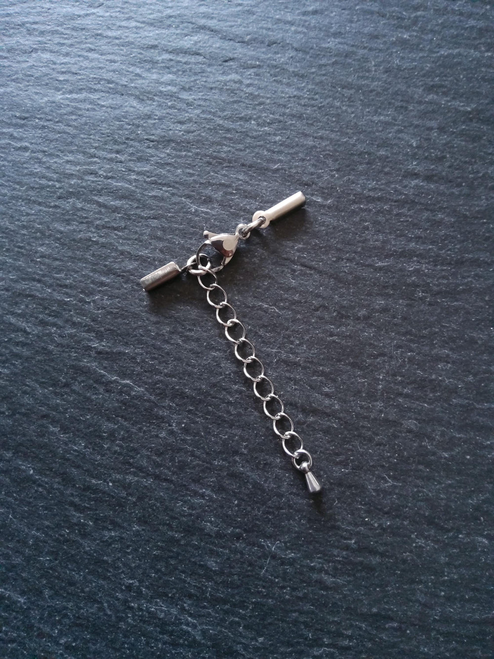 Stainless Steel Folding Crimp End Sets for 1mm to 1.5mm Cord Necklaces & Bracelets