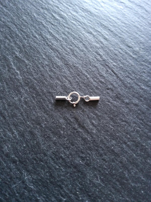 Genuine Solid Sterling Silver Cap Set for 0.5mm Cord (1mm end caps)