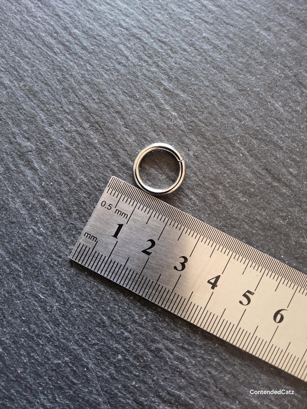 20 or 100 Stainless Steel 15mm Jump Rings Strong 2mm (12 gauge) Inner Diameter: 10mm